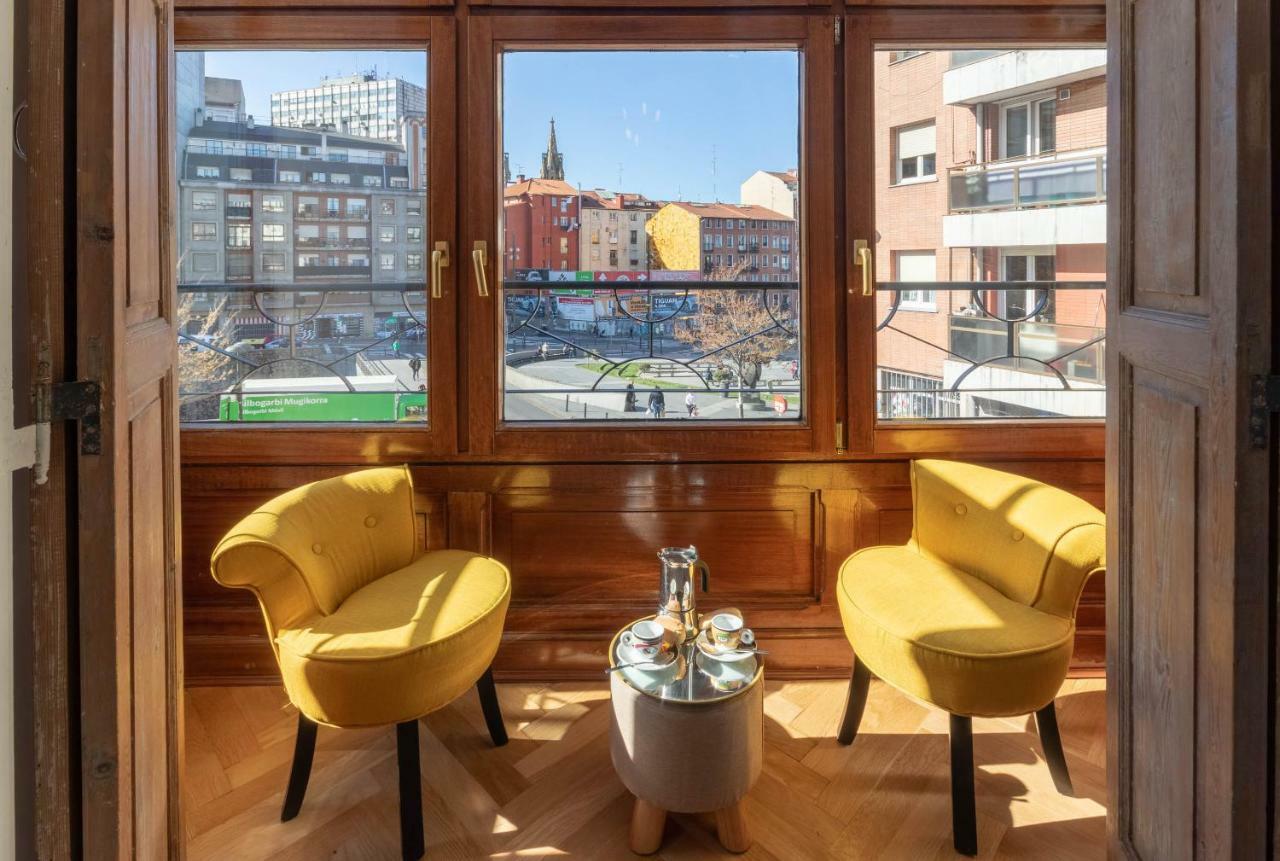 Acogedor, De Diseno Moderno En Zona Antigua Διαμέρισμα Μπιλμπάο Εξωτερικό φωτογραφία